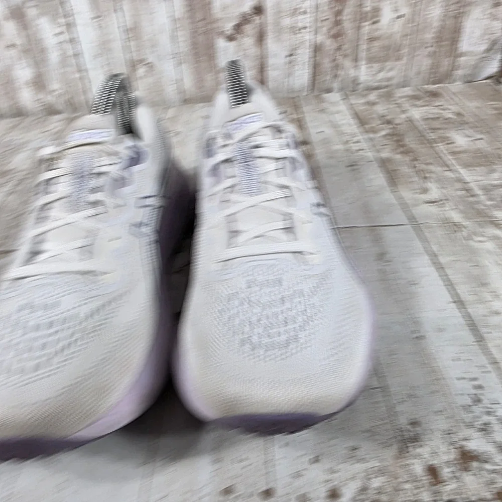 Asics Gel-Pulse 15 Womens Running Shoes White Lilac 1012B593 Size 8.5